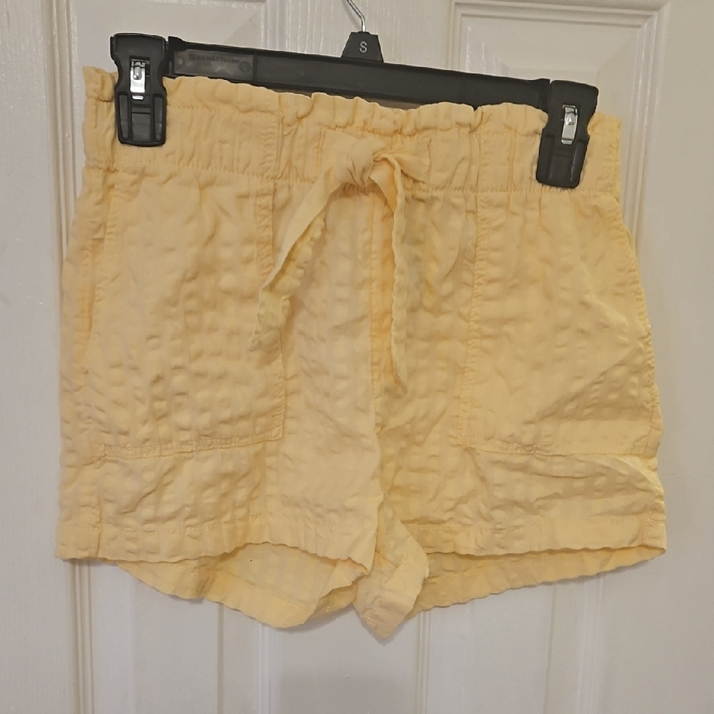 Yellow Girl's Shorts